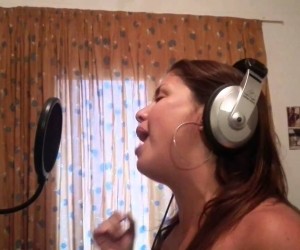 Cristina Ramos cantando 'My Heart Will Go On'