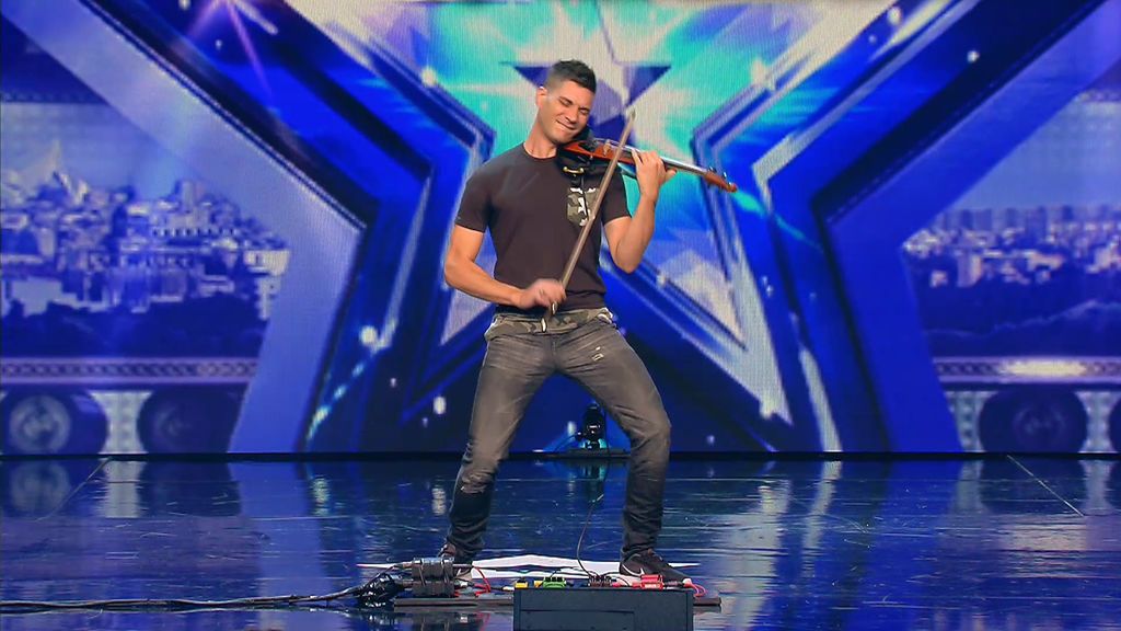 Thomas Potiron su violín eléctrico causan sensación en 'Got Talent España 2018'
